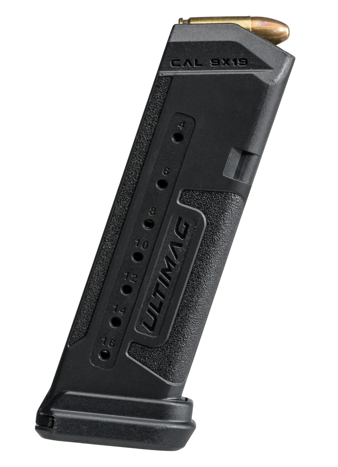 FAB Defense FX-UMAGG19B GLK G19 Polymer Magazine, 16 Rounds
