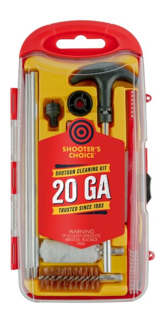 Shooters Choice SHF-SRK-20 20 Gauge Shotgun Cleaning Kit