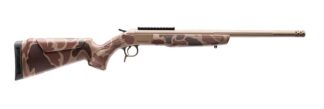 CVA Scout TD Cascade Takedown .223 Rem 1-Round 20 in Threaded Barrel FDE Stainless