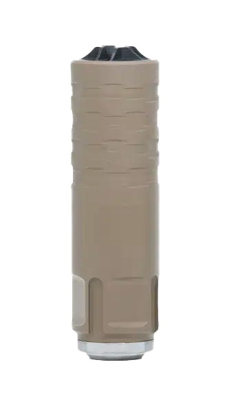 JK Armament Pro-KOR 9K Ti 9mm Subgun Suppressor, Flat Dark Earth, Grade 5 Titanium