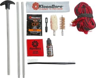 Kleen-Bore KSA12 Dual System Rod/Rope Pull-Thru Cleaning Kit, 12 Gauge