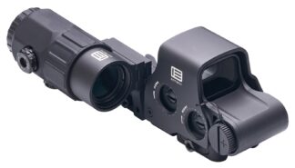 EOTech HHS IX Holographic Sight with G45 5X Magnifier, DCR Reticle, Matte Black