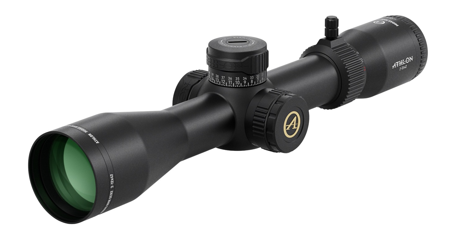 Athlon MIDAS HMR 2-12x42 30mm 3.62 in Eye Relief APLR-H2 SFP IR MOA