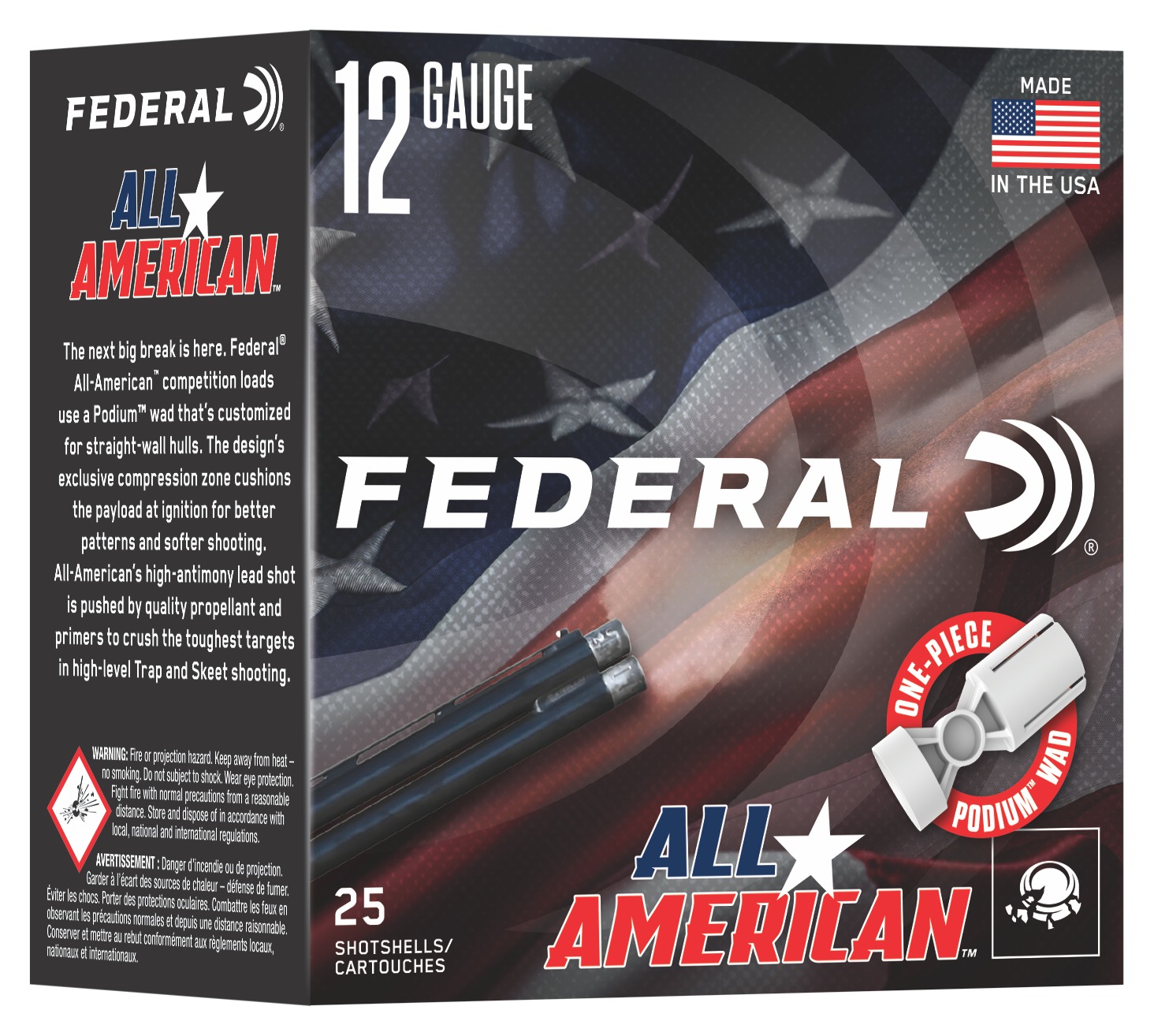 Federal Ammunition 12 Gauge 2 3/4 in #9 Shot Shotgun Shells
