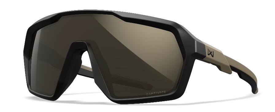 Wiley X Eyewear Citadel Captivate Tung/Matte Black/Tan