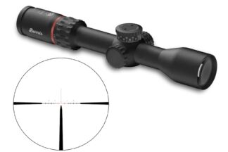 Burris Veracity 2.5-12x42mm Rifle Scope, 3PW-MOA Reticle, Matte Black