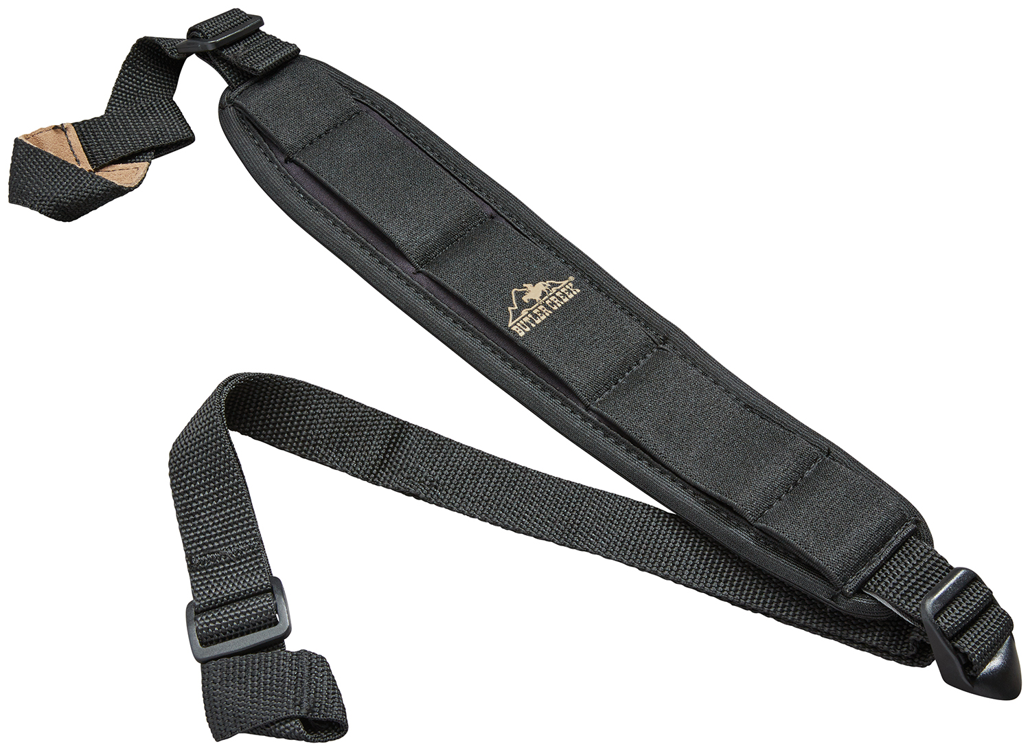 Butler Creek 80023 Comfort Stretch Shotgun Sling Black Neoprene, 2.50 in Wide, 20"-46" Adjustable