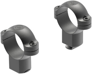 Leupold 49907 1" Super High 2-Piece Steel Ring Set, Matte Black
