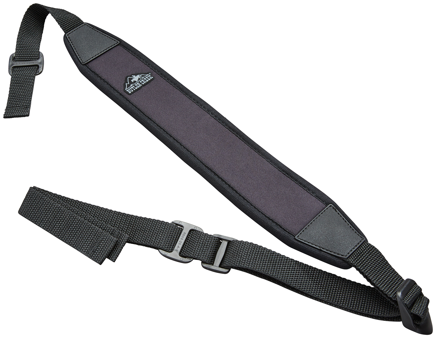 Butler Creek Easy Rider Rifle Sling Black Neoprene, Sharkskin Backing, 48 in Length