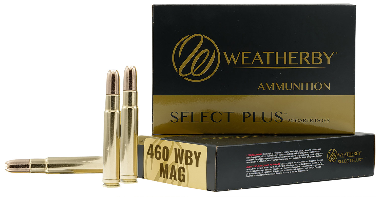 Weatherby Select Plus 460 WBY Mag 450 gr TSX Lead-Free Ammo (20 Rounds)