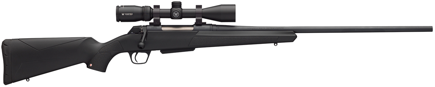 Winchester XPR Bolt Action .338 Winchester Magnum, 26 in Barrel, 3+1 Rounds, Matte Black/Blued Synthetic
