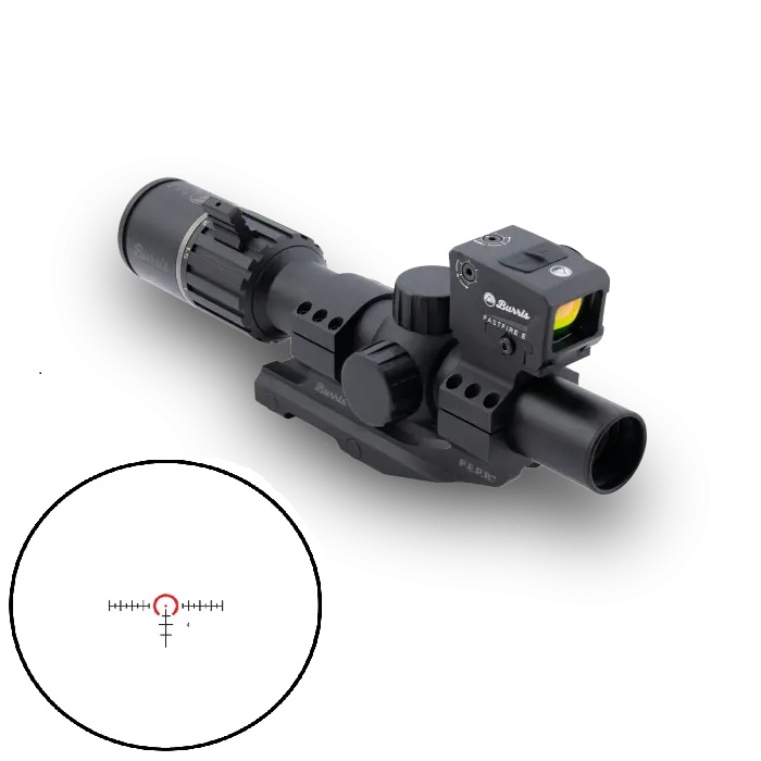 Burris RT-6 1-6x24mm FastFire E Red Dot Illuminated Black