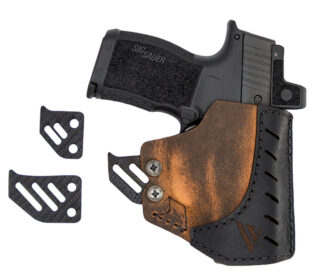 Versacarry Pocket Holster W/Kydex Hook Brown Size Micro (Laser)
