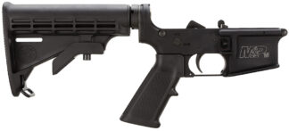 Smith & Wesson M&P15 AR-15 Complete Lower Receiver 5.56 NATO, Aluminum/Black Synthetic Stock