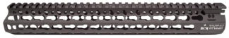 BCM KMR Alpha 13 in KeyMod Free-Float Aluminum Handguard, Black Anodized