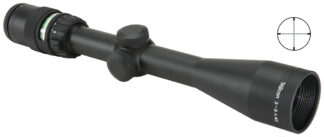 Trijicon 200005 AccuPoint Black Hardcoat Anodized 3-9x40mm 1" Tube, Illuminated Mil-Dot Crosshair w/Green Dot Reticle