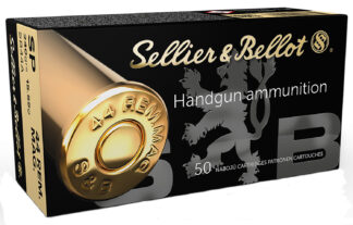Sellier & Bellot SB44A .44 Magnum 240 gr Soft Point 50 Rounds Per Box
