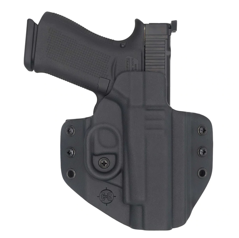 C&G Holsters Glock 48 OWB Covert Holster, Left-Handed, Black