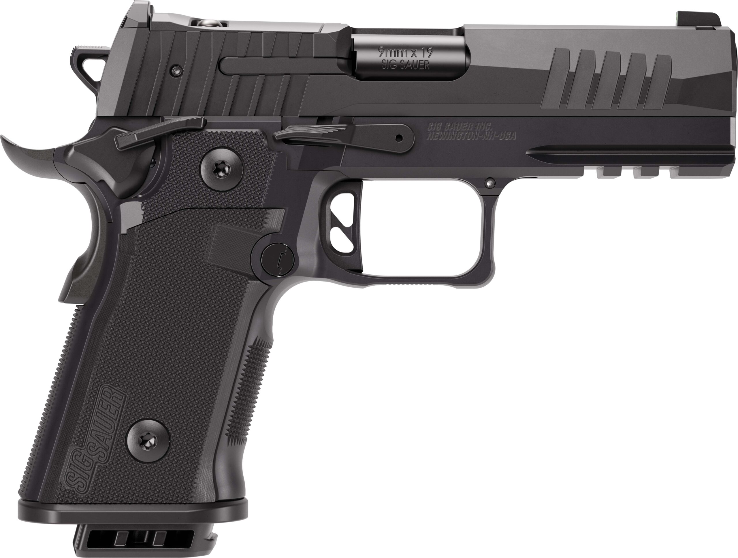 SIG Sauer P211-GT4 9mm 4.2 in Semi-Auto, Single Action Only, Optic Ready, Black
