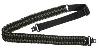 Outdoor Connection Paracord Sling Adjustable Black