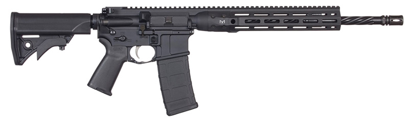 LWRC M6ICDI 5.56 NATO 16.1 in Direct Impingement Rifle, Black, 30 Rounds