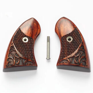 North American Arms Rosewood Boot Grip Engraved