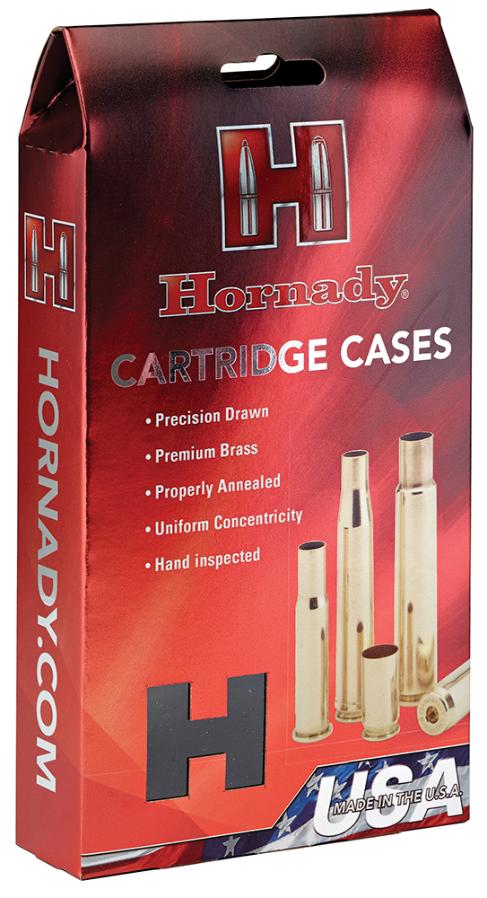 Hornady 86281 Unprimed Rifle Brass 6.5 Creedmoor, 7.750 in Case Length, 50/Box