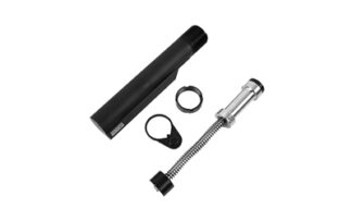 Armaspec SMB H2 Gen 3 Buffer Tube Complete Assembly (Black/Silver)
