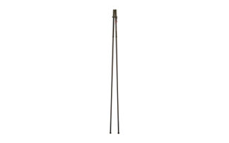 Bog Pod Deadshot Compact Standing Bipod, Black/Gray Aluminum, Matte Finish
