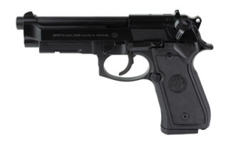 Beretta M9A1 9mm Double-Action/Single-Action Semi-Auto Pistol, 4.9 in Barrel, Black Bruniton