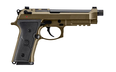 Beretta M9A4 Overlanding 9mm 5.1 in Threaded Barrel Tritium Night Sights Nomad Bronze