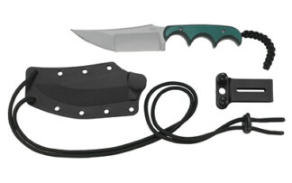 Columbia River Minimalist Katana Fixed Blade Knife, 3.56 in Blade, 8Cr13MoV SS