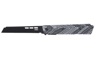 CRKT ZEPHYR 3.22" PLAIN EDGE WHT/BLK