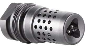 Dead Air Silencers Xeno Muzzle Brake .30 Cal, 5/8"-24 Threads, Black Nitride 4140 Steel