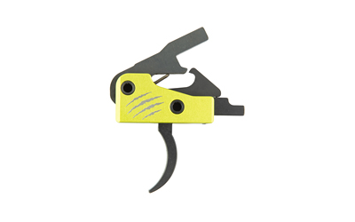 DPMS Panther Claw Drop-In Curved Bow Trigger 3.5lb, Black/Yellow