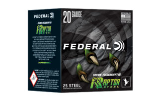 Federal Ammunition Raptor Steel 20 Gauge 3 in 1 oz #3 Shot 25 Rounds