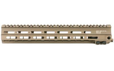 Geissele Super Modular Rail MK8 M-LOK 13.5 in Handguard, Desert Dirt