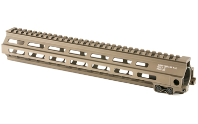 Geissele Super Modular Rail MK8 M-LOK 13.5 in Handguard, Desert Dirt