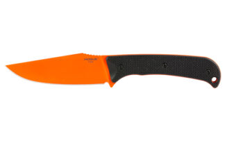 HOGUE EXTRAK XL 3.9" BLK/OR W/SHEATH