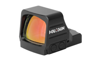 Holosun 407COMP Red Dot 1X, 6 MOA Gold Dot, Anodized Black
