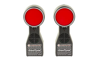 LaserLyte SteelTyme Laser Training Target 2-Pack Black/Red