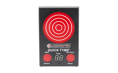 LaserLyte QuickTyme Laser Trainer Target 9.5 x 6.5 in Black/Red