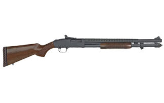 Mossberg 590A1 Retrograde 12 Gauge Pump Action Shotgun, 20 in, Black Parkerized