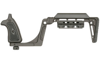 Midwest Industries Bounty Hunter S&W X-Frame Fixed Stock, Black Hardcoat Anodized