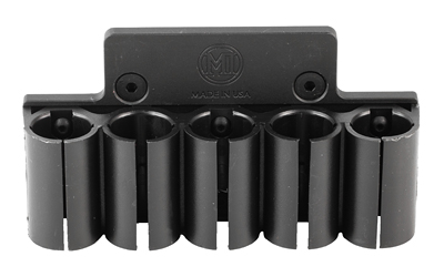 Midwest Industries Shotgun Stock Shell Holder (5 Shells, Matte Black)