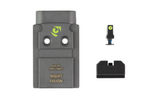 Night Fision MOS Optic Plate + Co-Witness Night Sights, 17-4 Stainless, Nitride Coating