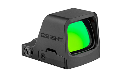 OSight C 1X Red Dot 3 MOA Green Dot, RMR Footprint, Black