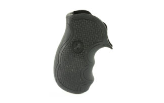 Pachmayr Diamond Pro Ergonomic Pistol Grip for Ruger LCR, Black Rubber