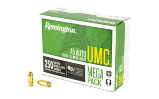 Remington UMC .45 ACP 230gr Full Metal Jacket (FMJ) 250 Rounds