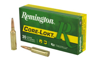 Remington Core-Lokt 6mm Creedmoor 100 gr Pointed Soft Point 20 Rounds